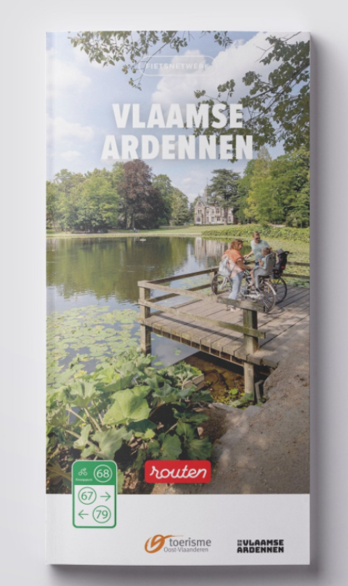 Fietskaart 'Fietsnetwerk Vlaamse Ardennen'
