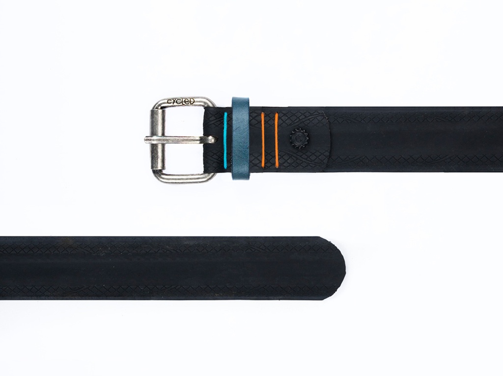 Cycled belt (black/blue)