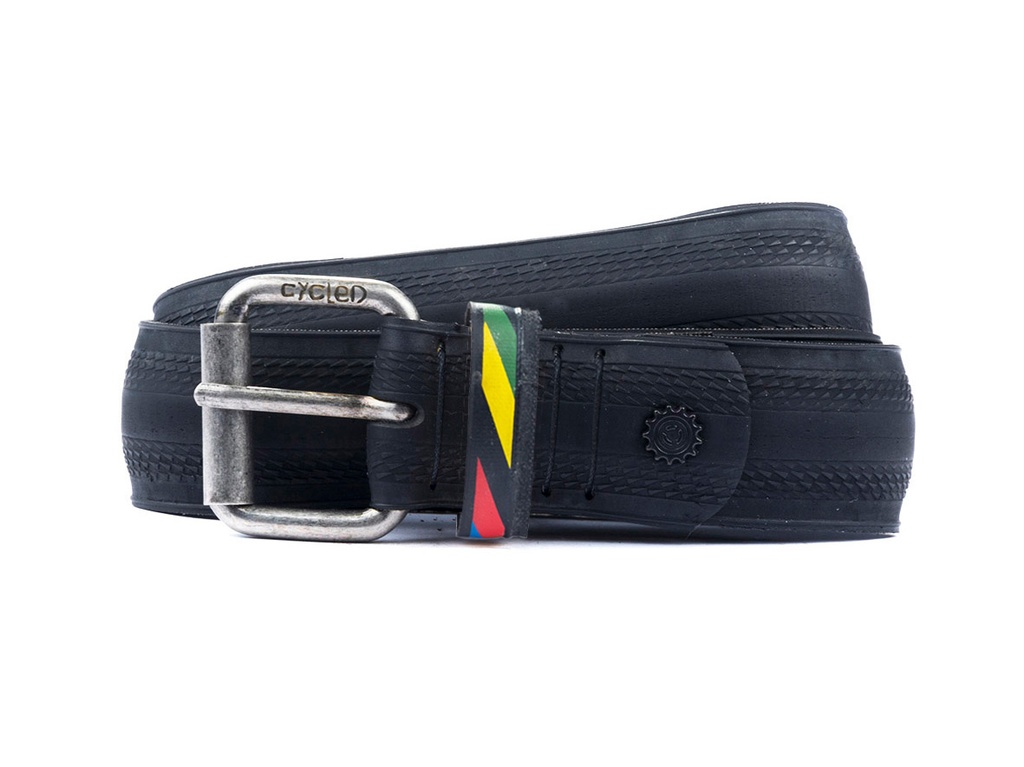 Cycled belt (black/coloured)