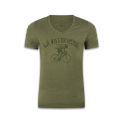 Le Patron T-shirt 'La Patronne' (green)